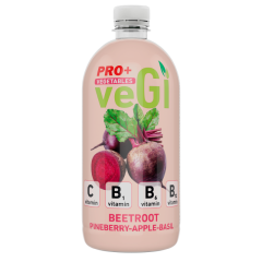 Power Fruit gyümölcsital 750ml PRO+Vegi Cékla, eper, bazsalikom