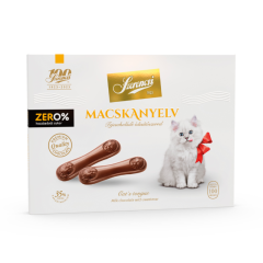 Szerencsi macskanyelv 100g Zero maltitolos tejcsokoládé
