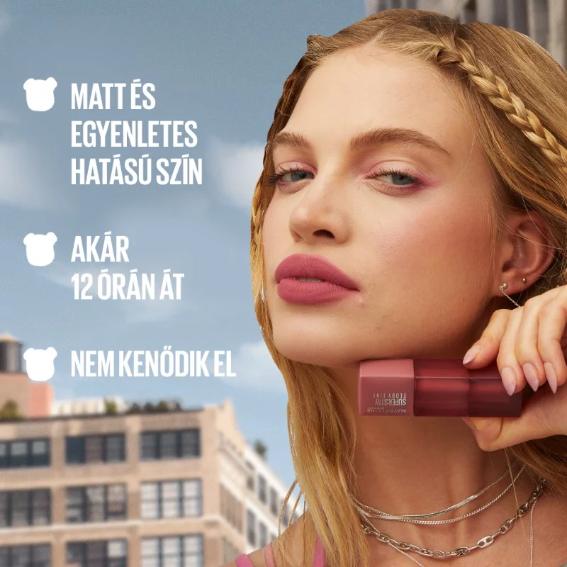 Maybelline folyékony rúzs Tedd Tint 25 Sugar Venom