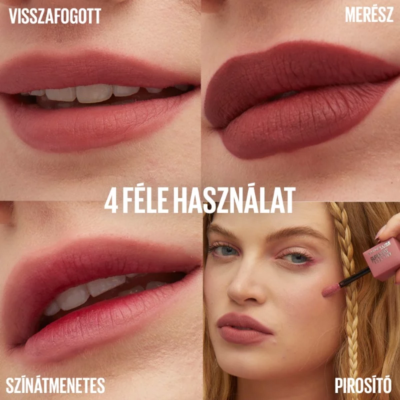 Maybelline folyékony rúzs Tedd Tint 25 Sugar Venom