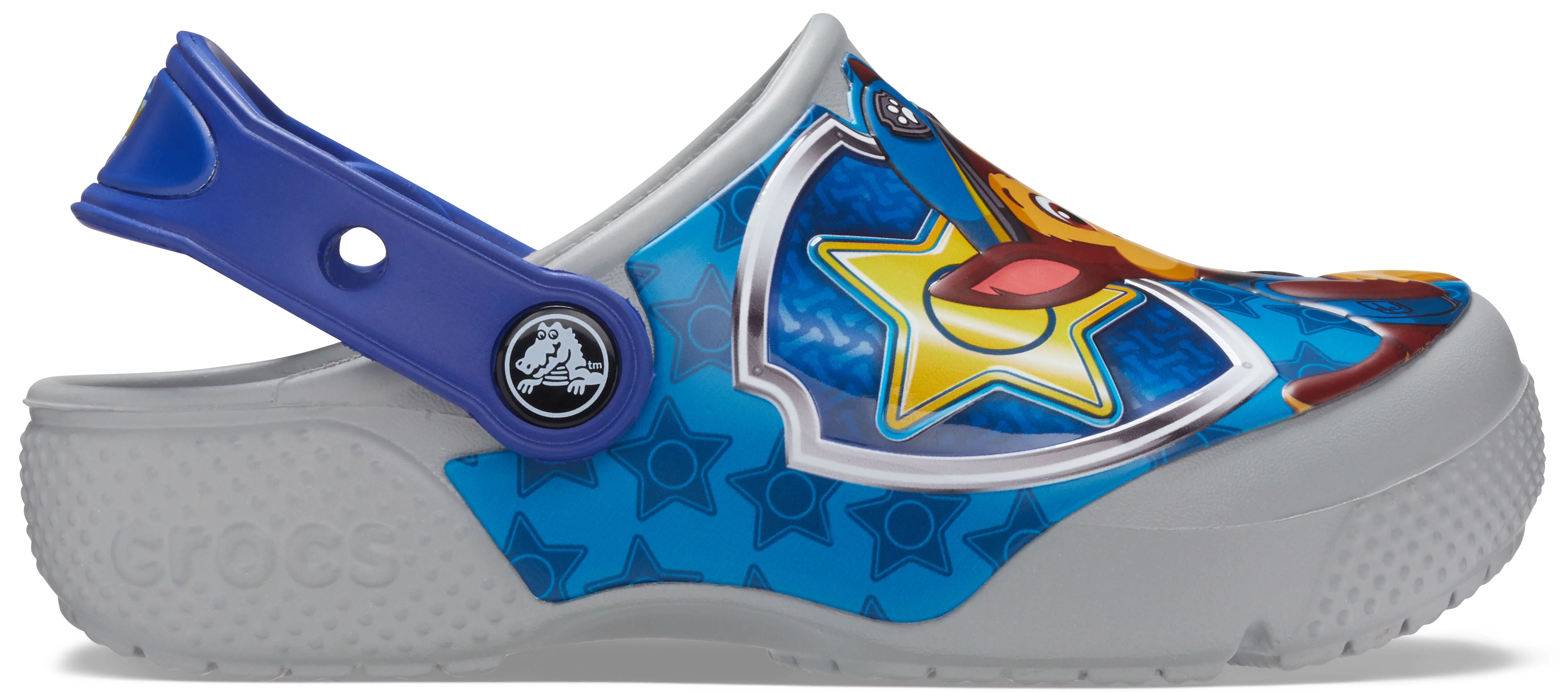 Crocs papucs FL Paw Patrol Patch Clog  szürke/kék színben 29-30 méretben 