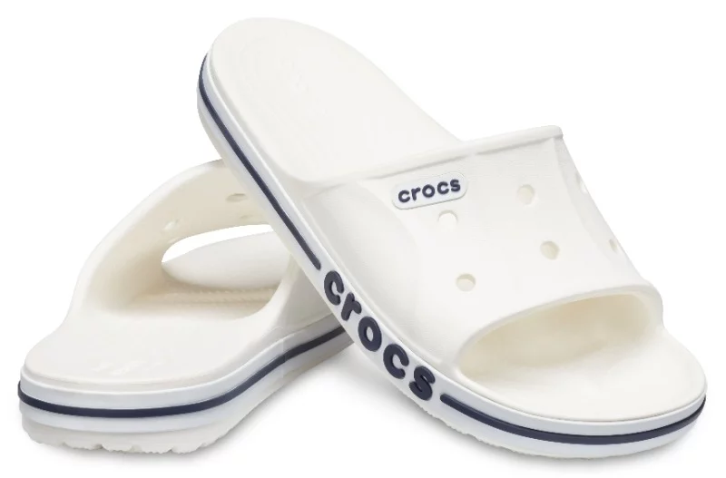 Crocs papucs Bayaband Slide fehér/kék színben 42-43 méretben