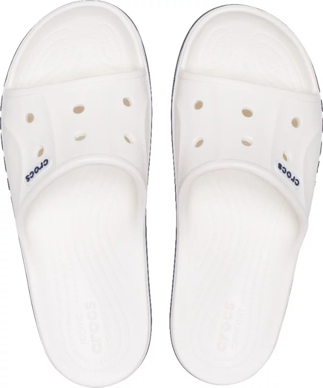 Crocs papucs Bayaband Slide fehér/kék színben 46-47 méretben