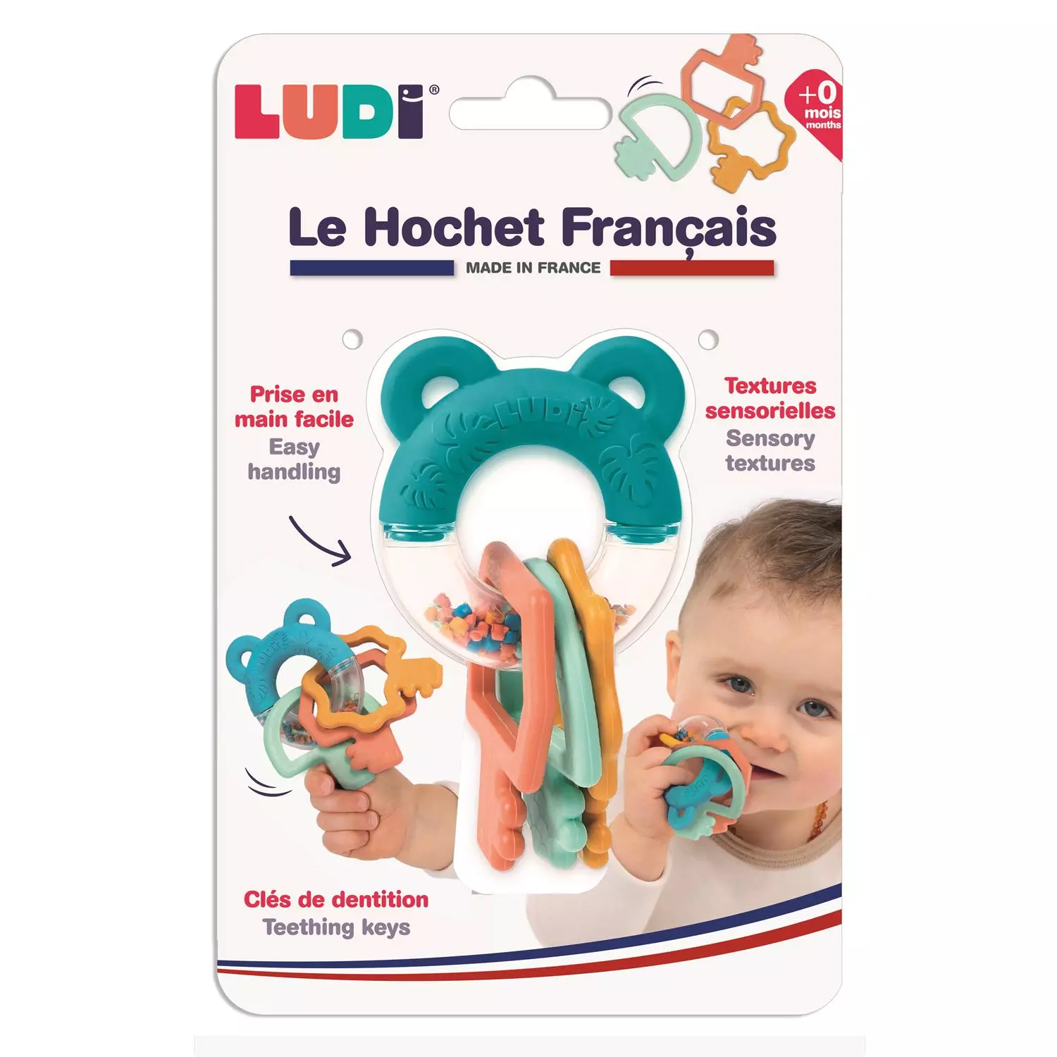 LUDI Macis csörgő rágóka