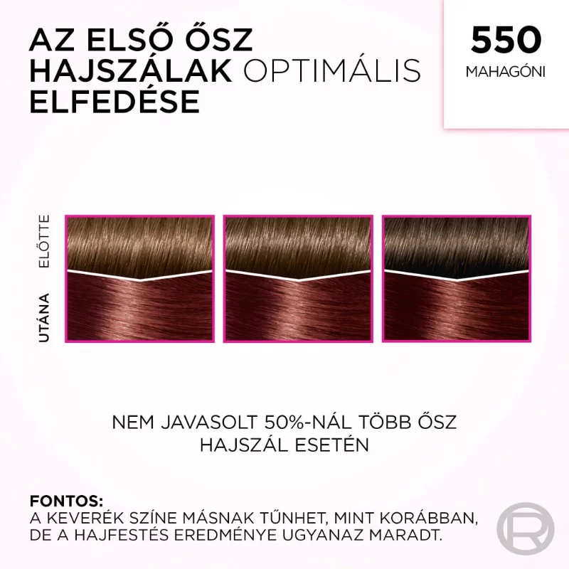 L´Oreal Casting Creme Gloss hajszínező 613 mahagóni