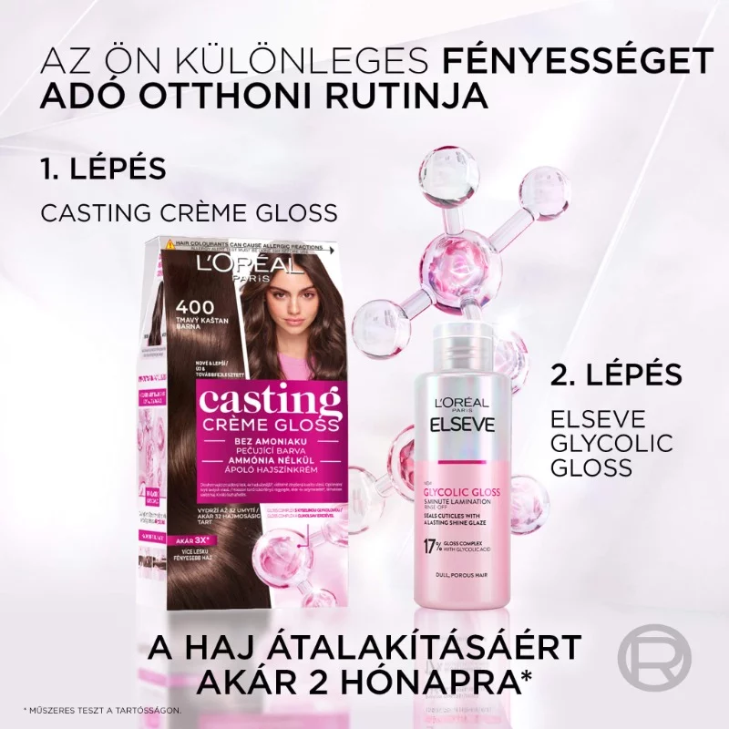 L´Oreal Casting Creme Gloss hajszínező 613 mahagóni