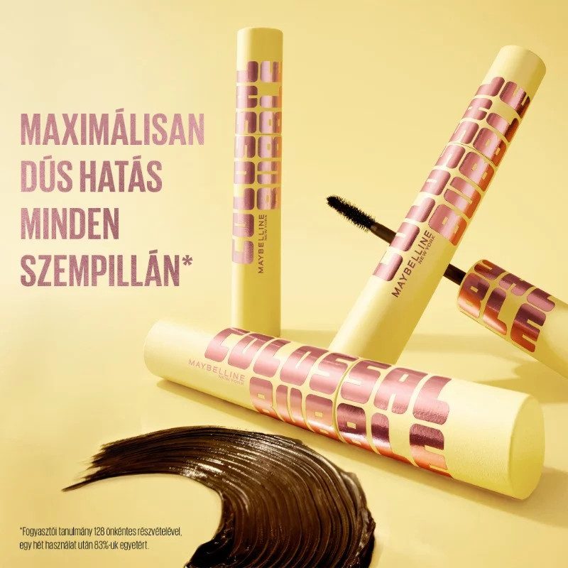 Maybelline szempillaspirál Colossal Bubble