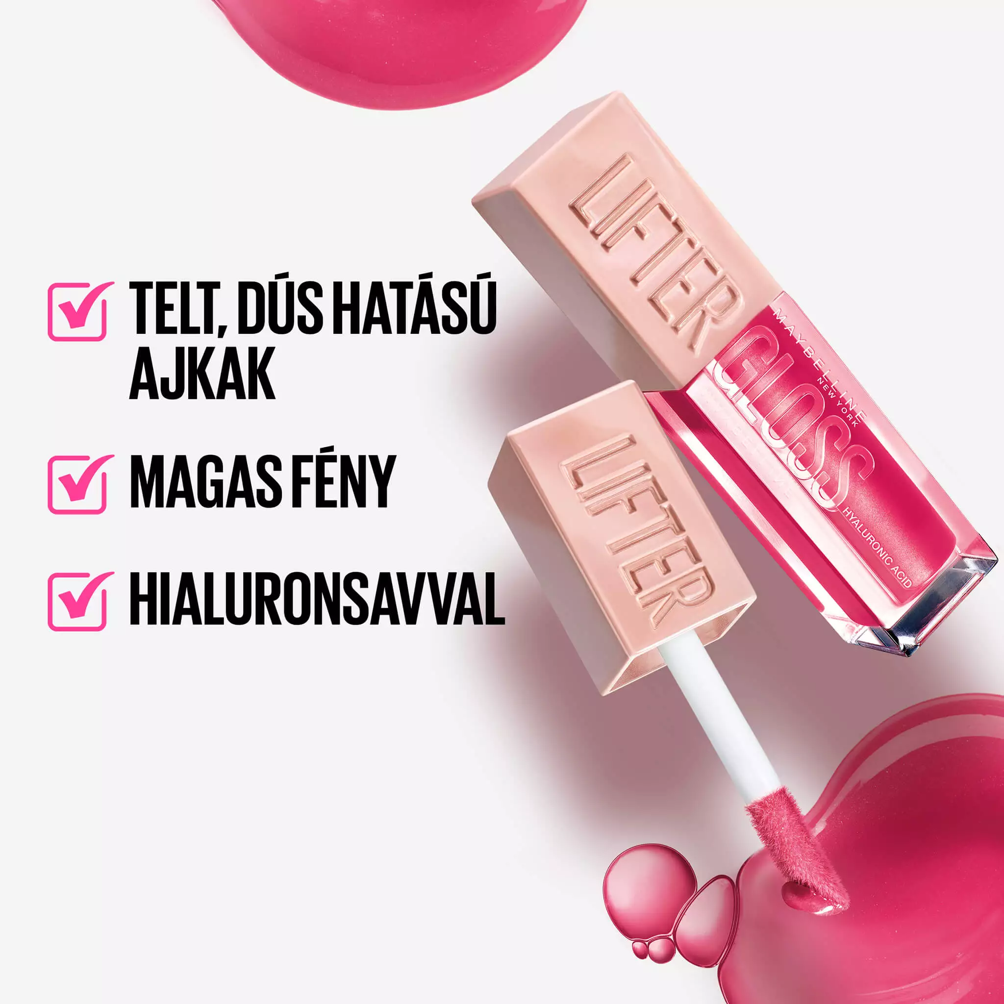 Maybelline ajakbalzsam Lifter Glaze 001 Clear Crave
