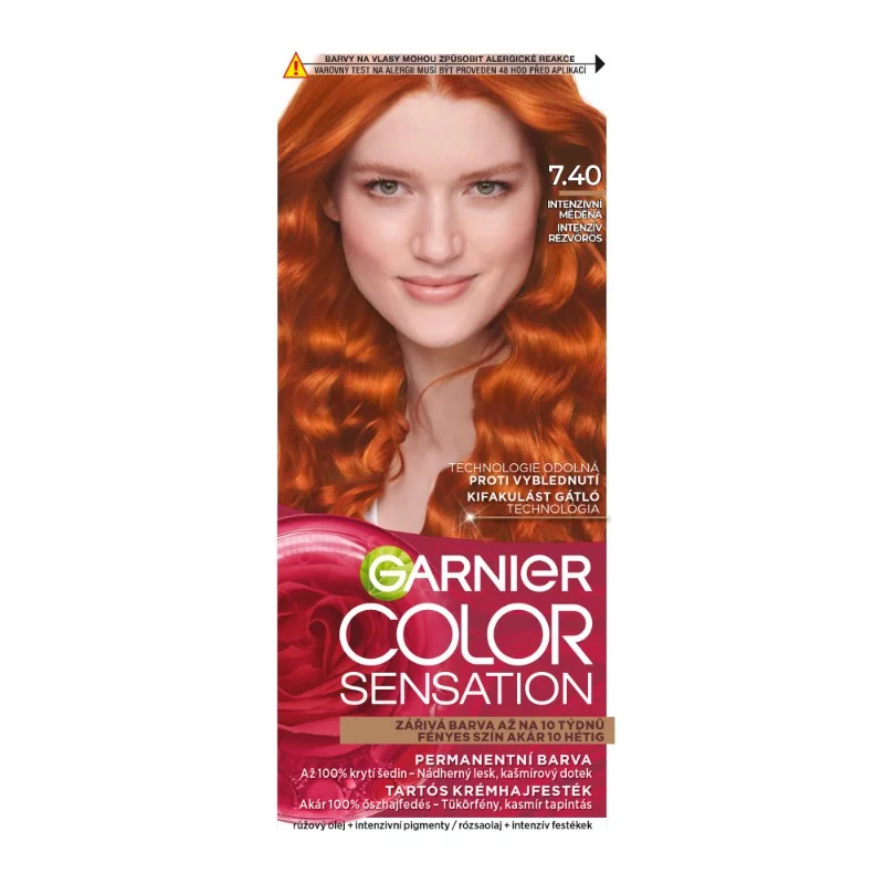Garnier C. S. krémhajfesték 7.40 Amber Light