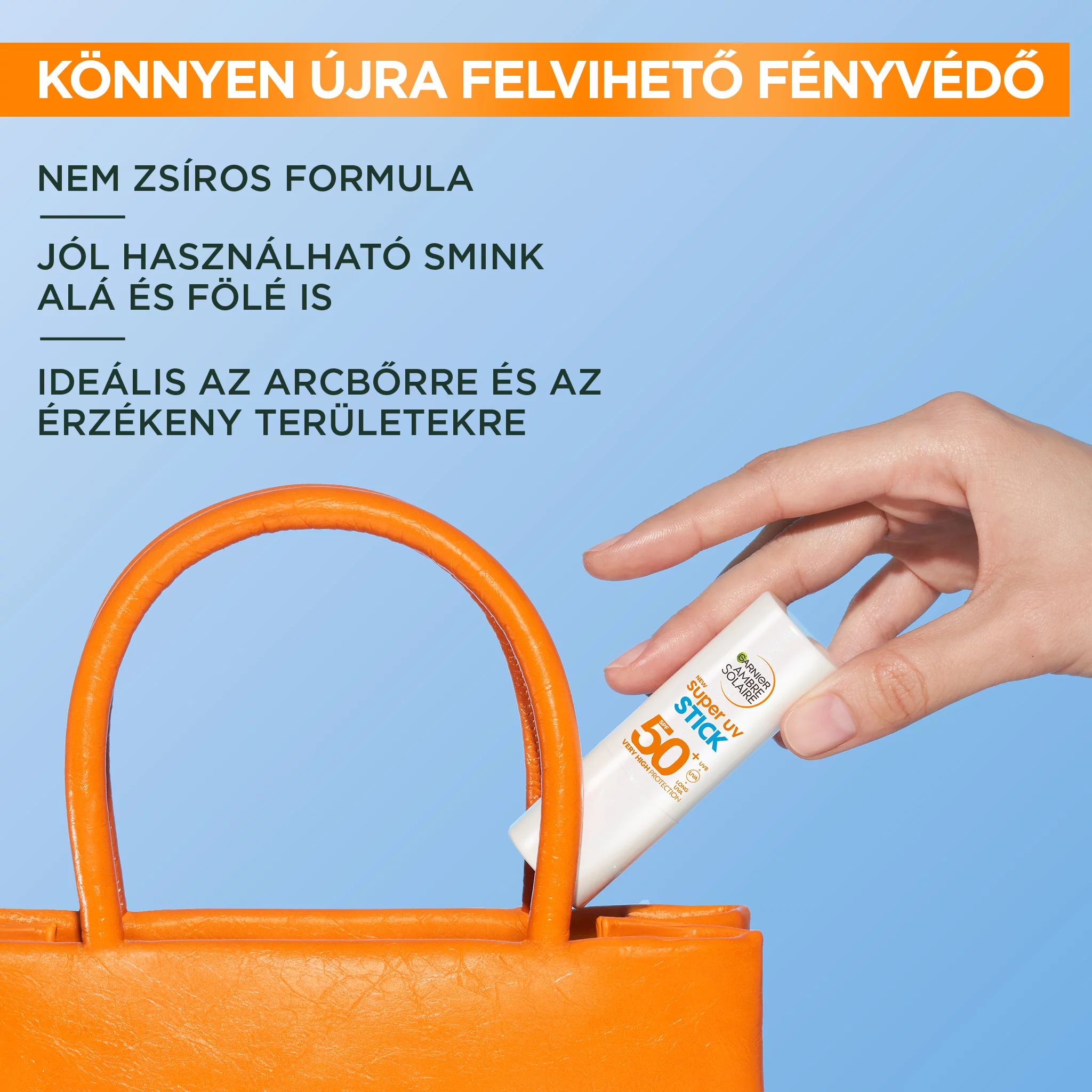 Garnier Ambre S. UV stick 9ml SPF50+