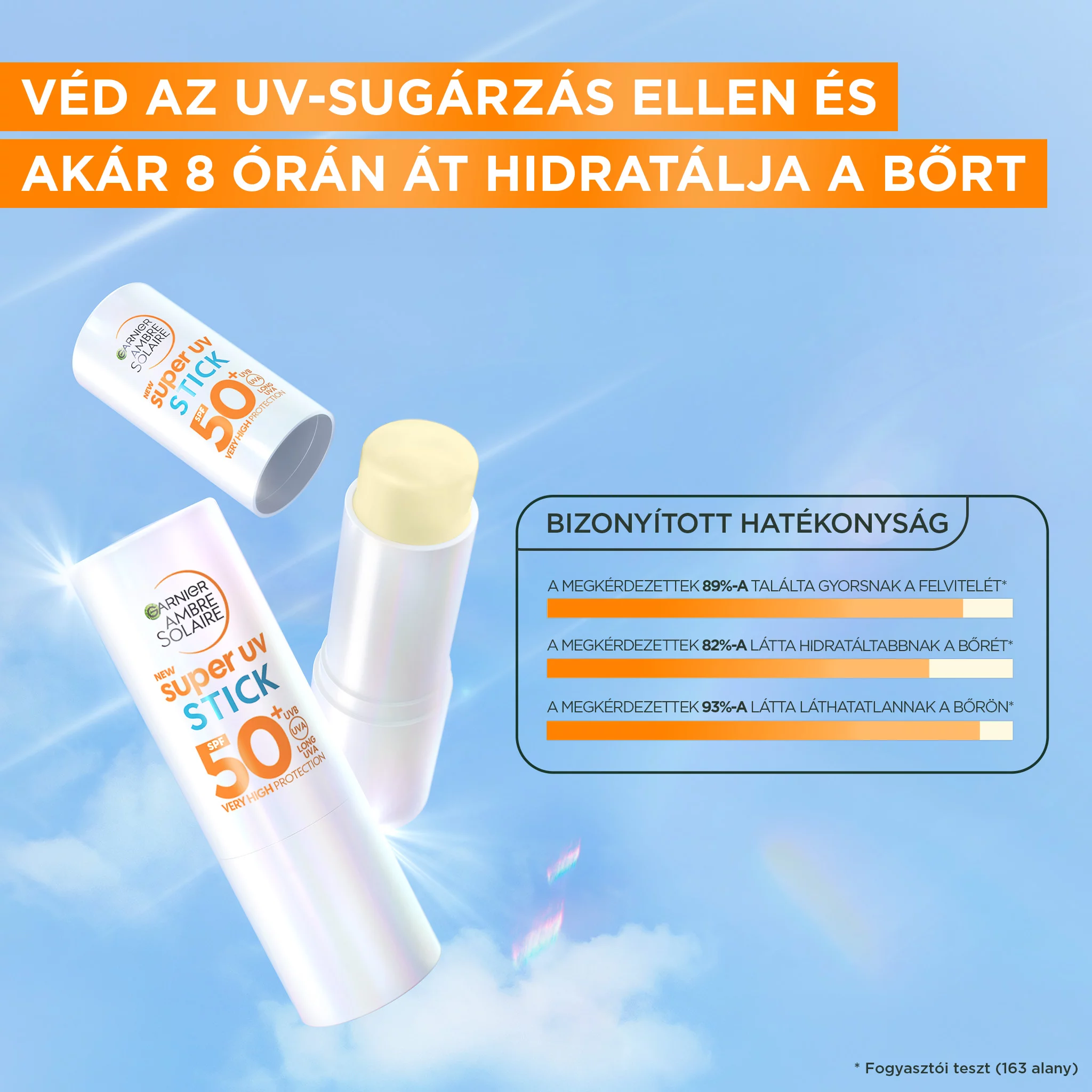 Garnier Ambre S. UV stick 9ml SPF50+