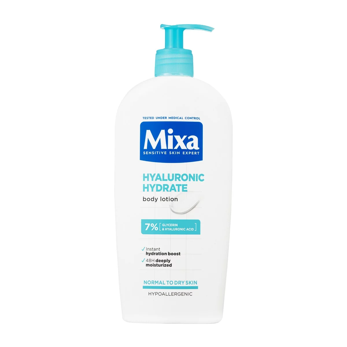 Mixa testápoló 400ml Hyalurogel