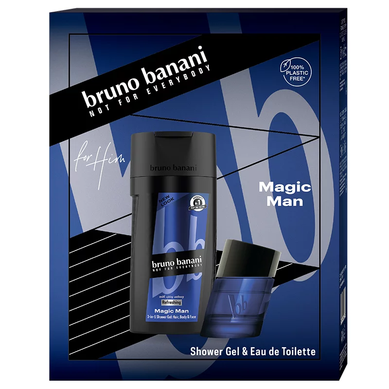 Bruno Banani ajándékcs. Magic Man férfi Edt 30ml + tusf. 250ml