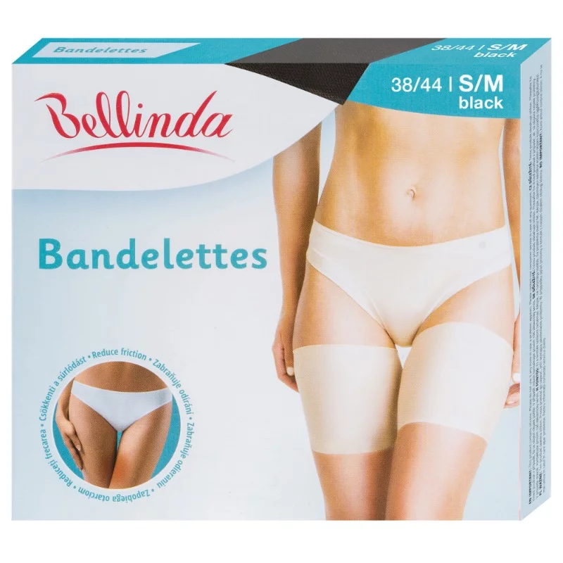 Bellinda combformázó 1 pár Comfort Stripes Fekete S/M