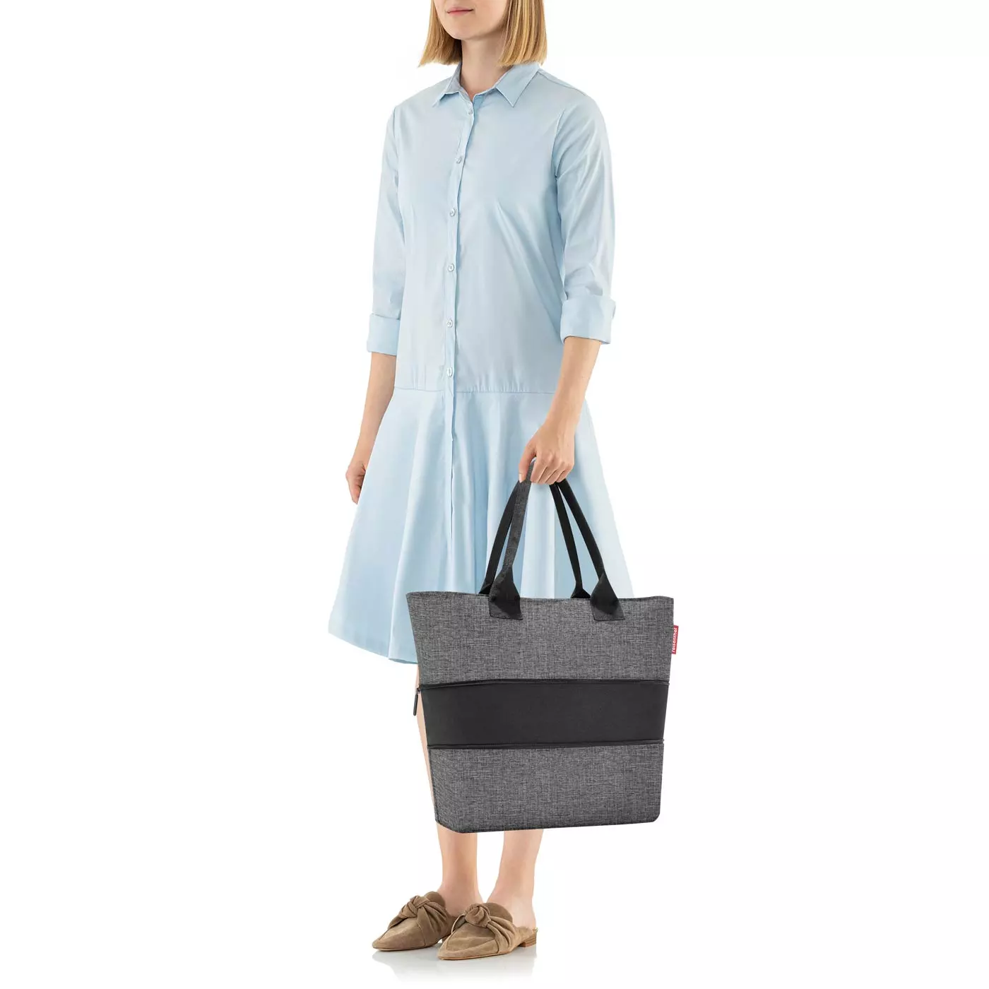 Reisenthel bevásárlótáska ezüst Shopper 