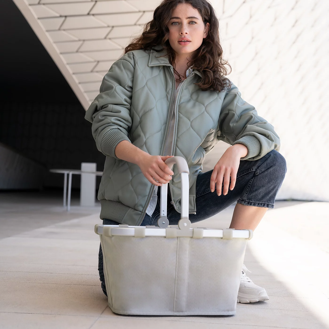 Reisenthel bevásárlókosár homok színű Carrybag