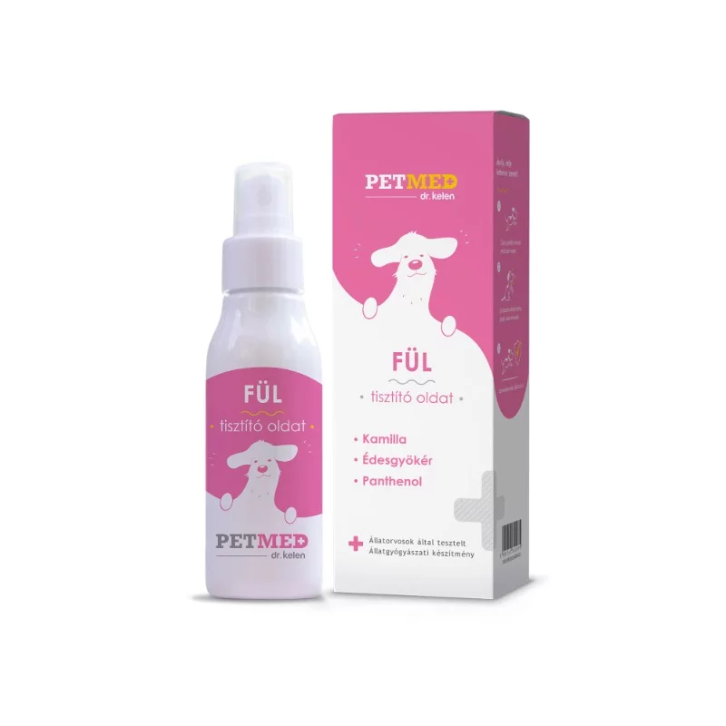Dr.Kelen PetMed fül tisztító oldat 75ml