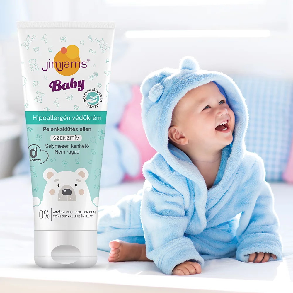 JimJams Baby Hipoallergén védőkrém 100ml