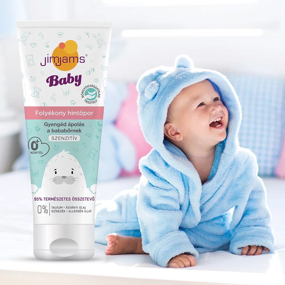 JimJams Baby Folyékony hintőpor 100ml