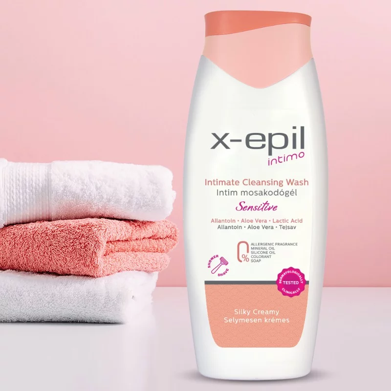 X-Epil Intimo intim mosakodógél 400ml Sensitive