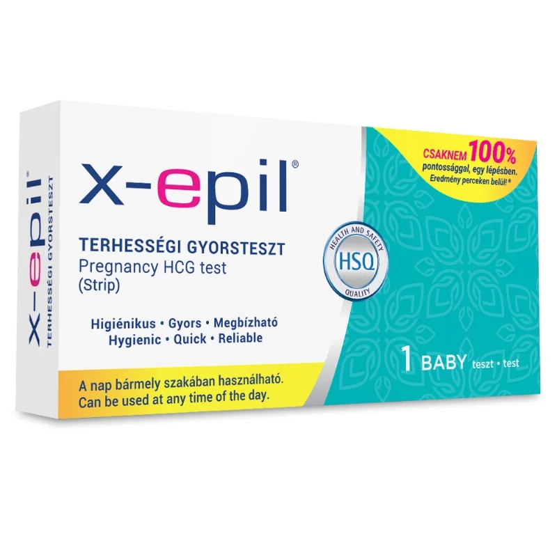 X-Epil Terhességi gyorsteszt csíkok 1db