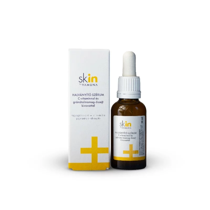 skIN by Yamuna halványító szérum 30ml C-vitaminnal és gránátalmamag-őssejt kivonattal