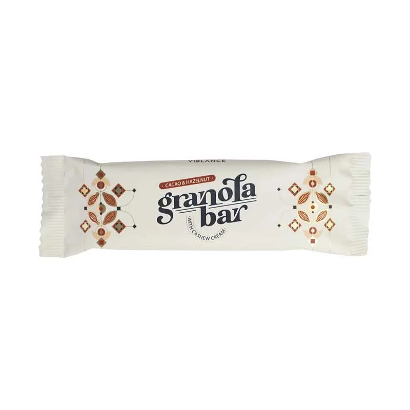 Viblance granola szelet 55g kakaó és törökmogyorókrém gluténmentes