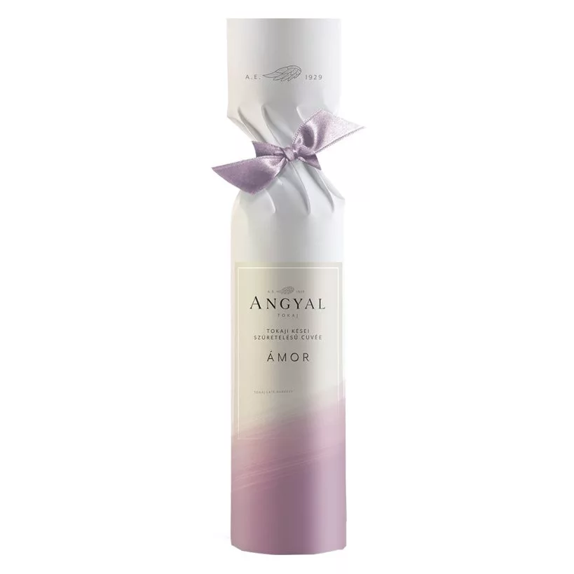 Angyal fehérbor 0,5l Ámor Tokaji Furmint kései szüret díszcsomagolt 