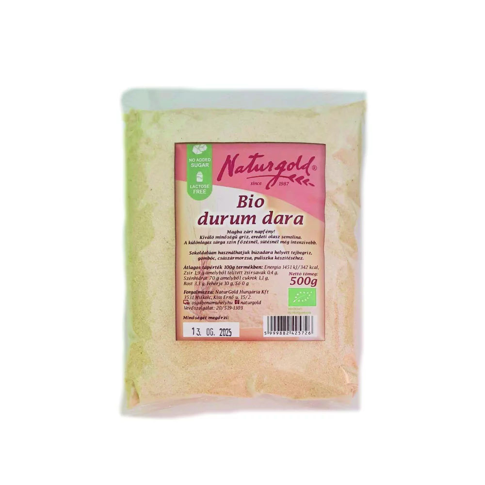 Naturgold durum dara 500g Bio