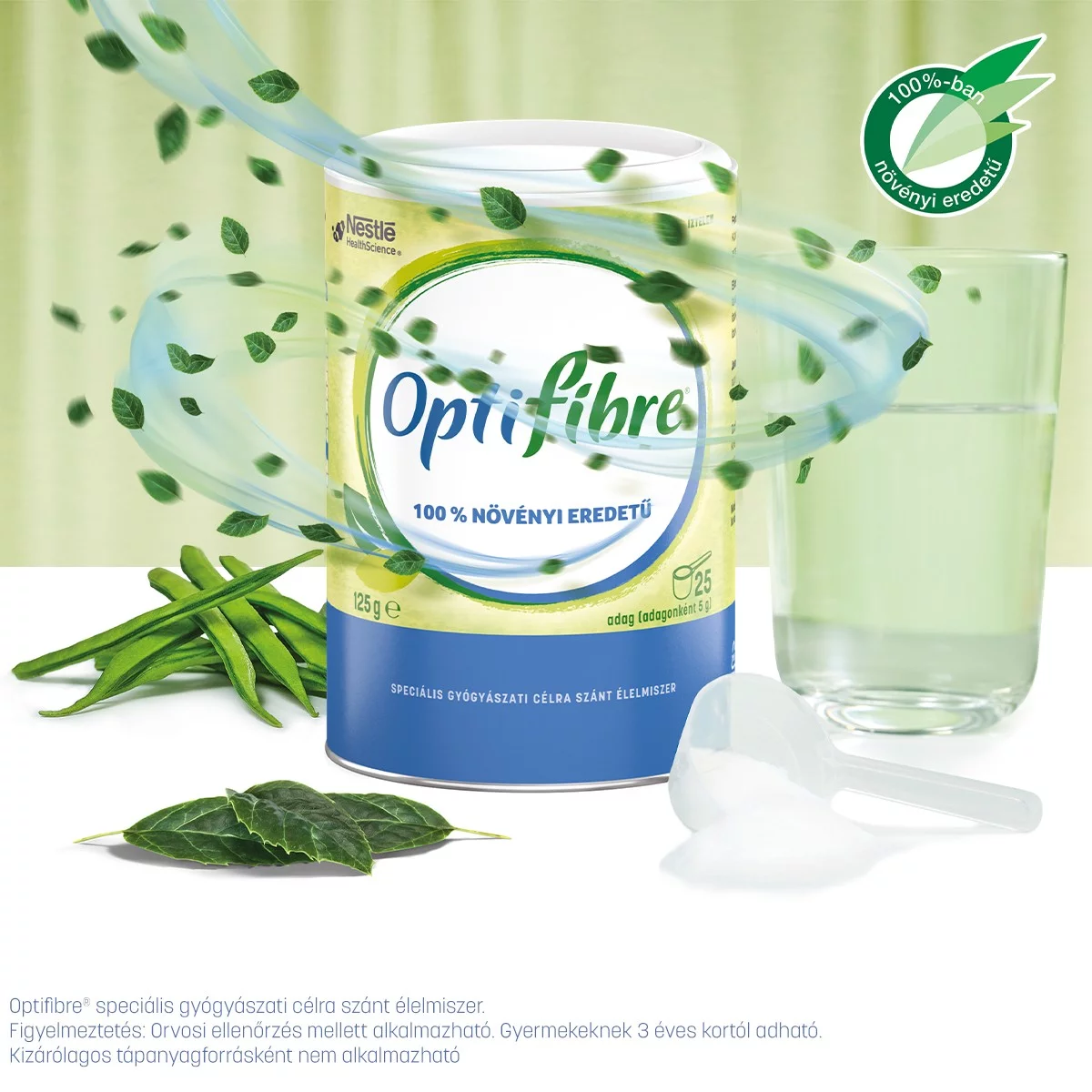 Optifibre speciális gyógyászati célra szánt élelmiszer 125g 36 hó+