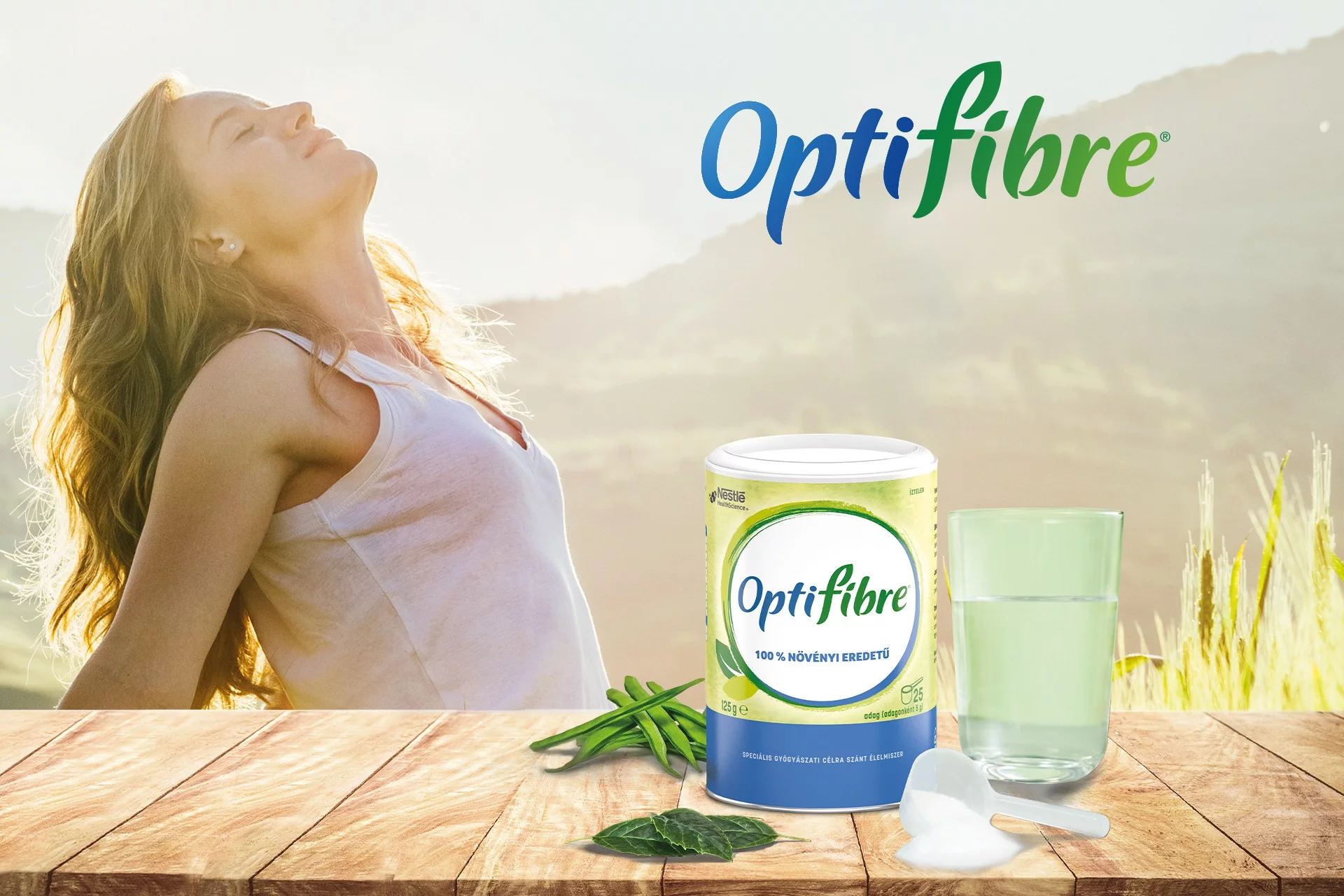 Optifibre speciális gyógyászati célra szánt élelmiszer 125g 36 hó+