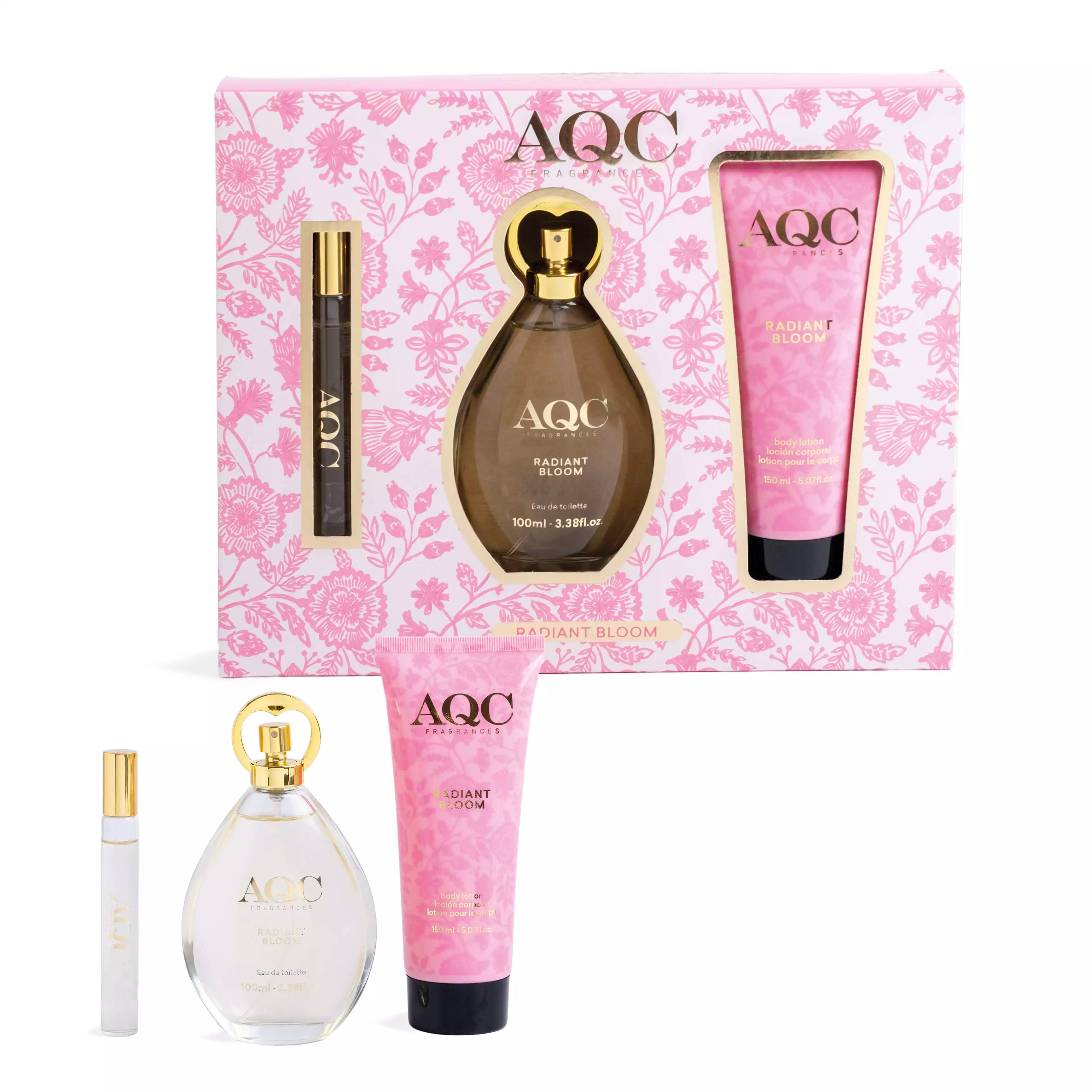AQC Fragrances ajándékcsomag ragyogó virágzás 