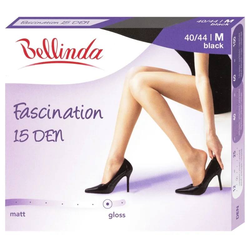Bellinda harisnyanadrág Fascination 15 Fekete M