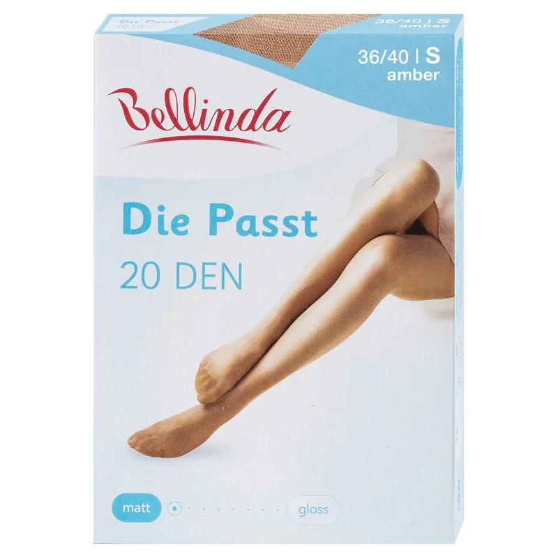 Bellinda harisnya 1 pár Die Passt 20 Amber S