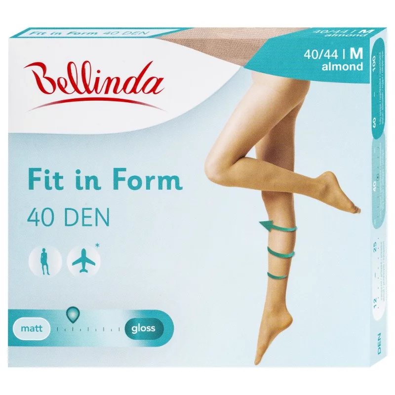 Bellinda harisnyanadrág Fit In Form 40 Almond M