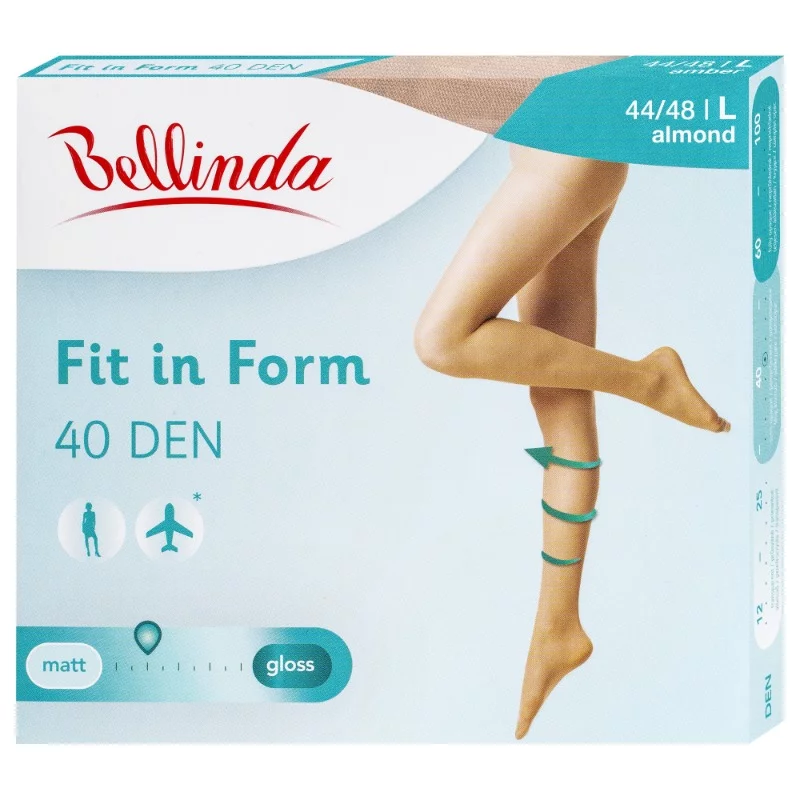 Bellinda harisnyanadrág Fit In Form 40 Almond L