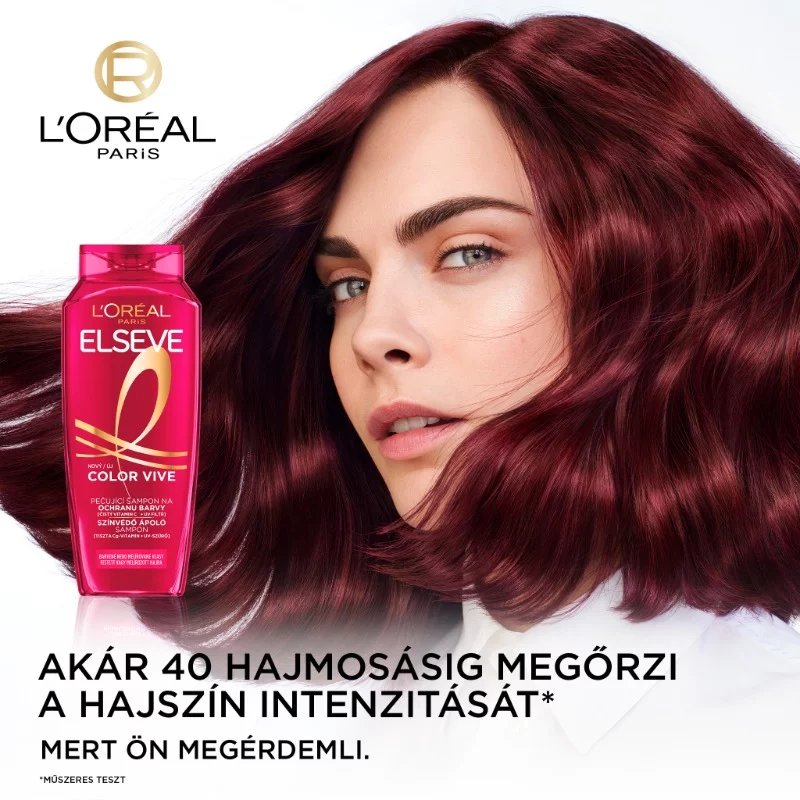 Elseve sampon 400ml + sampon (utántöltő) 250ml Color Vive Duopack