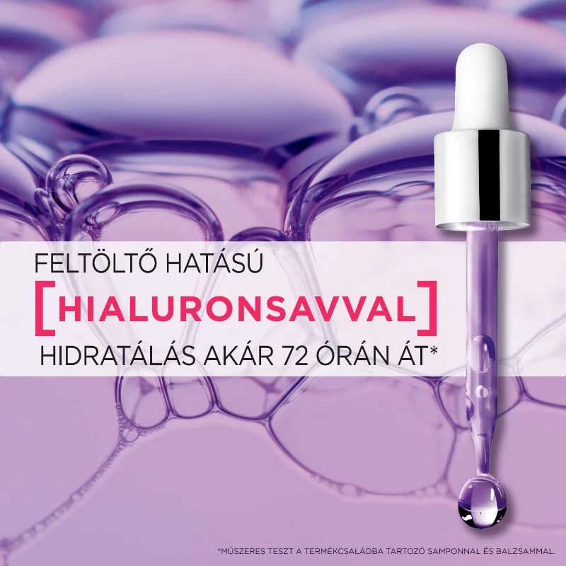 Elseve sampon 400ml + sampon (utántöltő) 250ml Hyaluron Plump Duopack