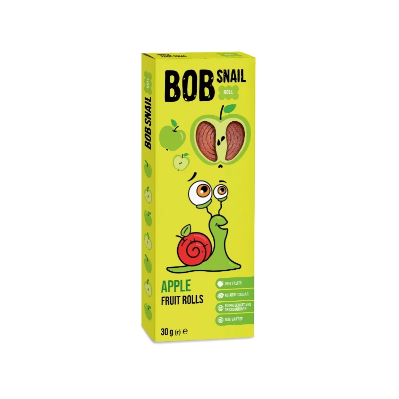 Bob Snail gyümölcs csiga 30g alma