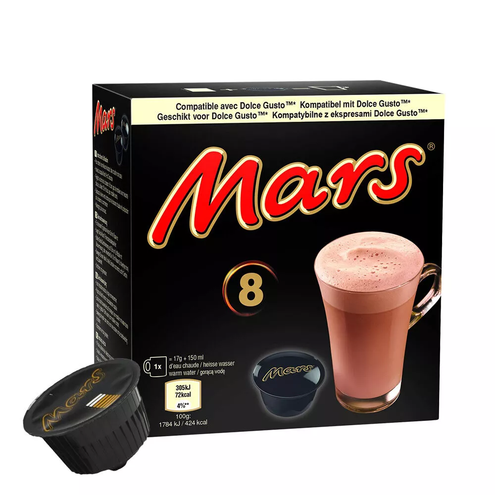 Mars forró csoki kapszula 8db 120g DGC
