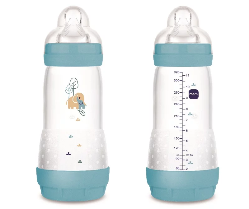 MAM Anti Colic Matt cumisüveg 320ml fiú