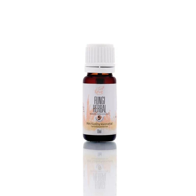 Keve Fungi Herbal körömgomba ecsetelő oldat 10ml 5db reszelővel