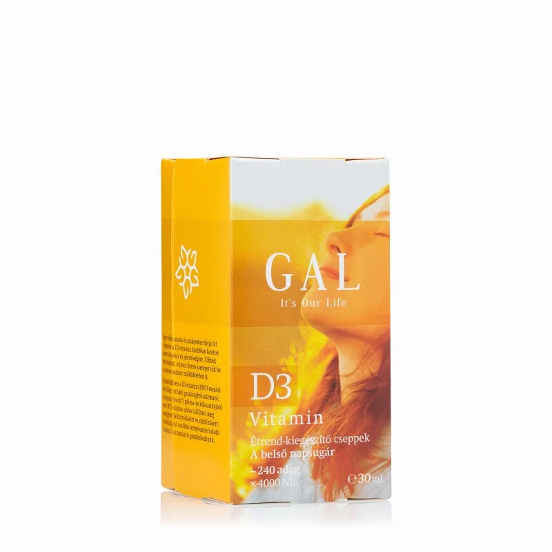 GAL csepp 30ml D3 vitamin 4000NE