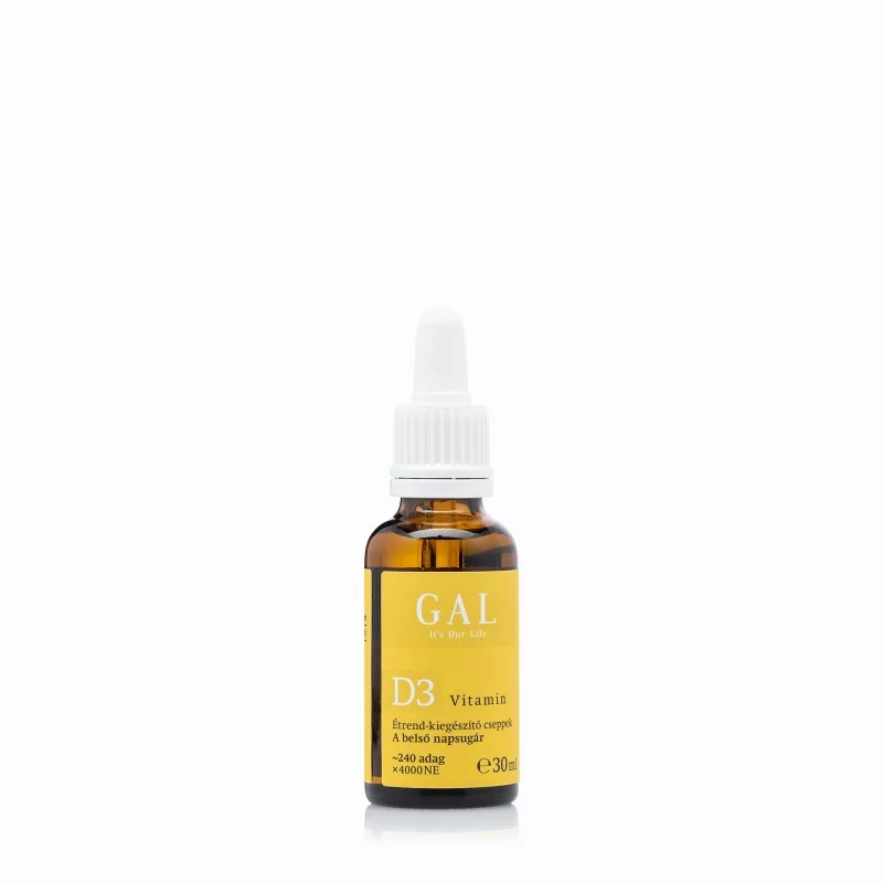 GAL csepp 30ml D3 vitamin 4000NE