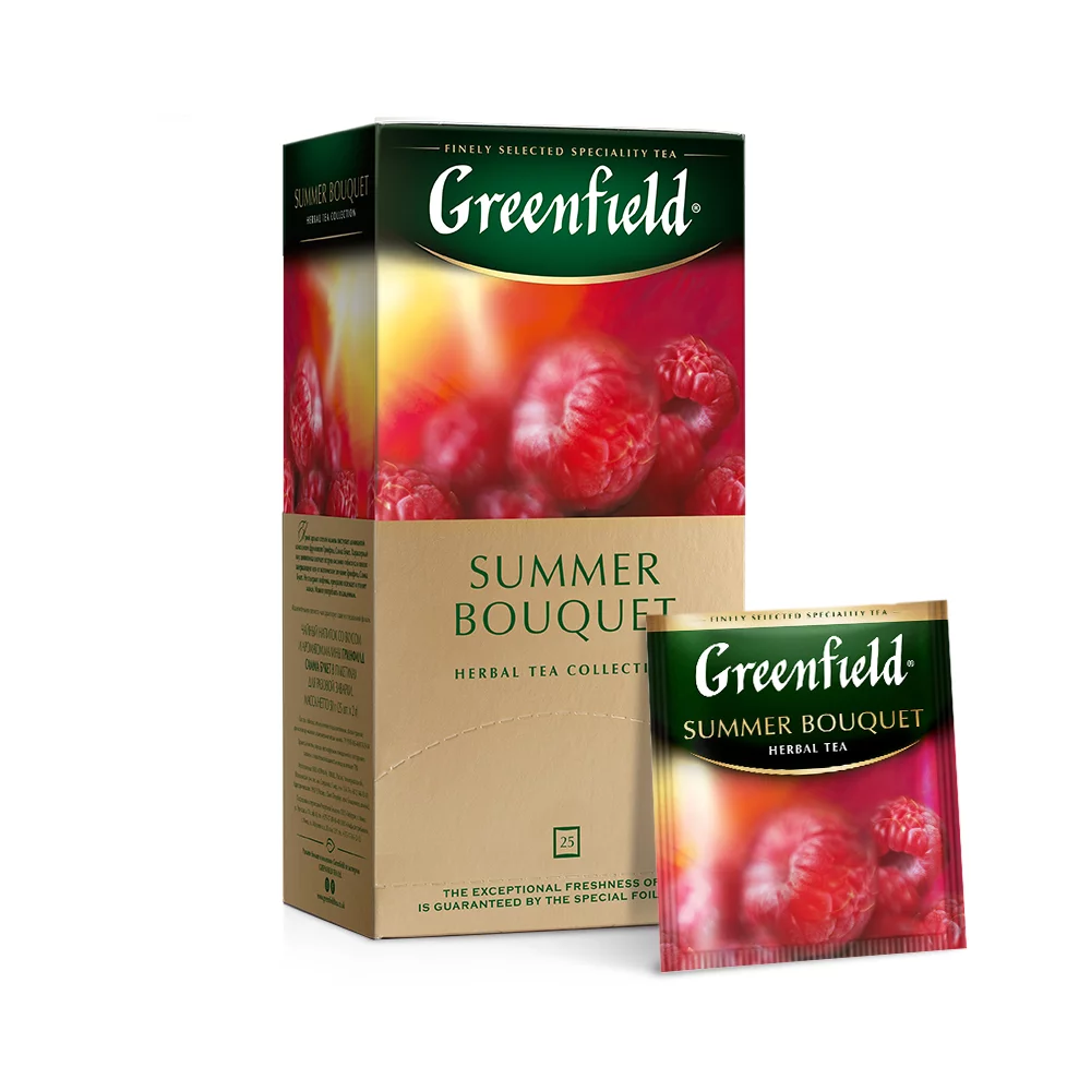 Greenfield gyümölcsös tea 25x2g Summer Bouquet