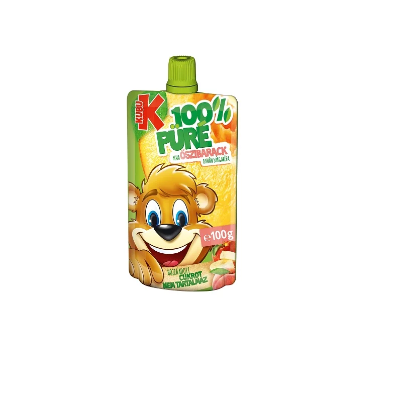 Kubu gyümölcspüré 100g őszibarack