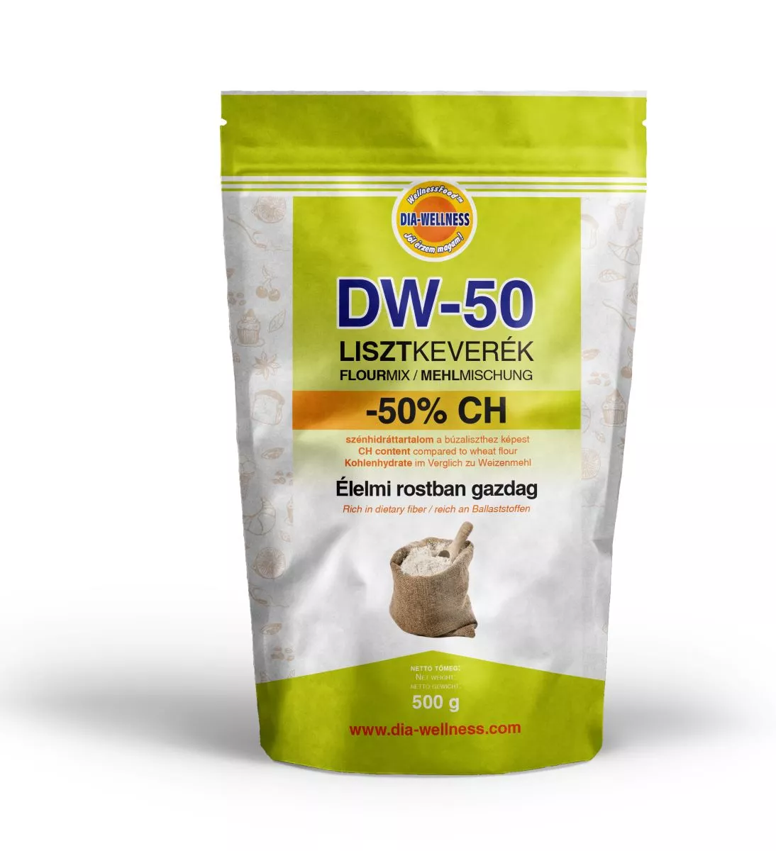 Dia-Wellness lisztkeverék 500 g