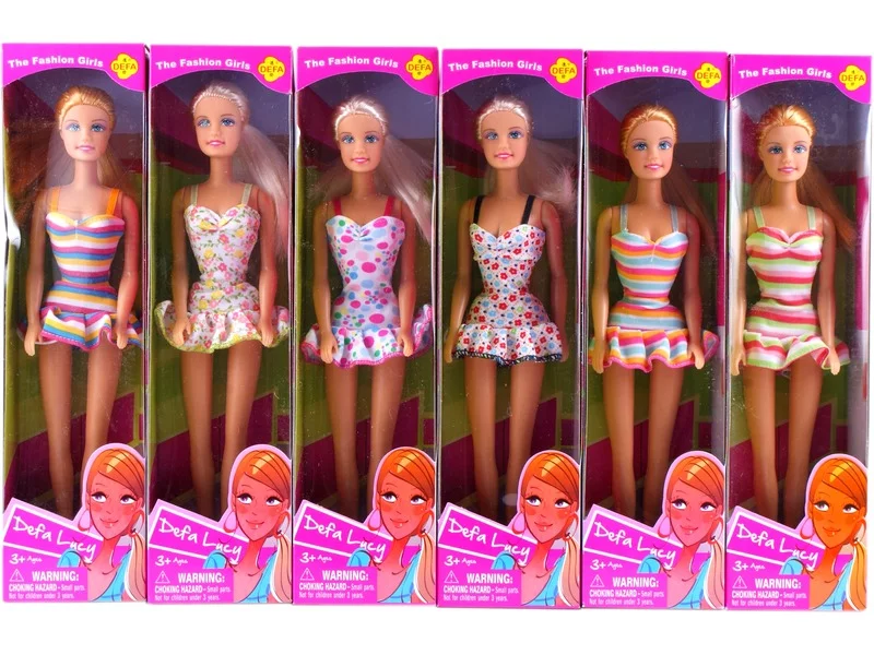 Lucy baba nyári ruhában 29cm 