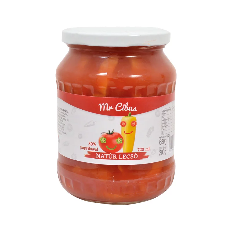 Cibus lecsó 720ml 680/200g 30% paprikával