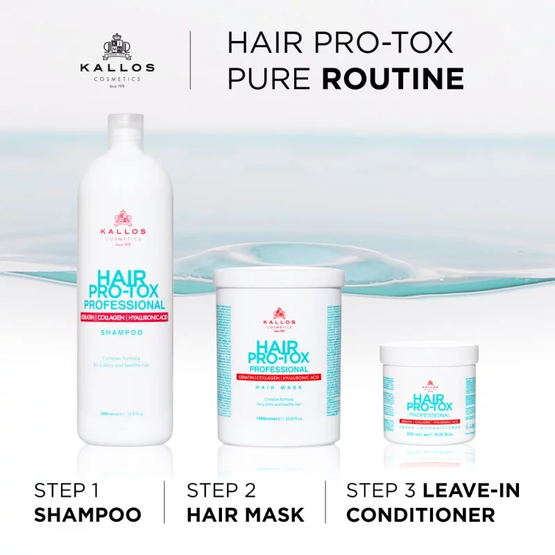 Kallos KJMN hajpakolás 1000ml keratin